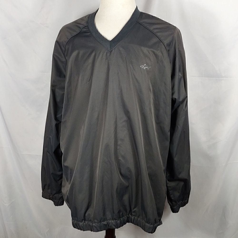 Greg Norman Gray Pullover Performance Jacket - image 1